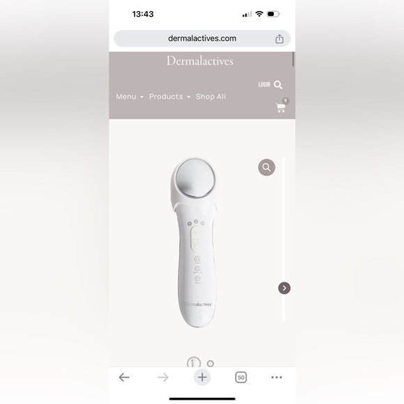 Dermalactives Microcurrent Facial Toning Device - Picture 3 of 4
